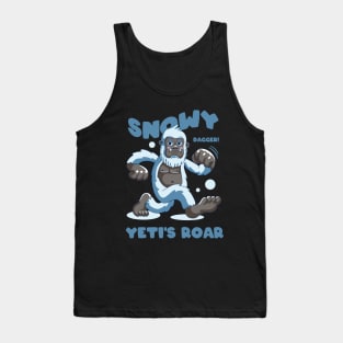 Funny Yeti Christmas Tank Top